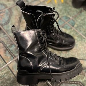 Women’s Aqua Quinn combat boots